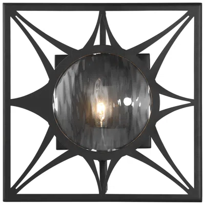 Savoy House Balfour 1-light Wall Sconce In Matte Black