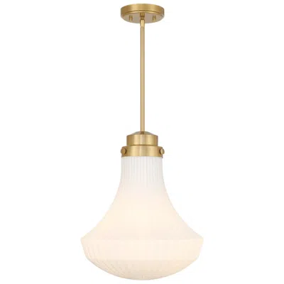Savoy House Bartlet 1-light Pendant In Warm Brass In Gold