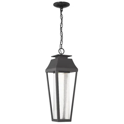 Savoy House Brookline Led Outdoor Dark Sky Hanging Lantern In Matte Black