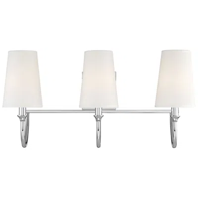 Savoy House Cameron 24" Wide Polished Nickel Metal 3-light Bath Light