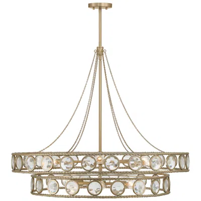 Savoy House Cologne 12-light Pendant In Opulent Gold