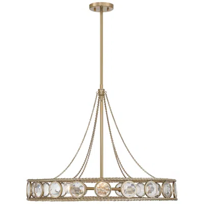 Savoy House Cologne 6-light Pendant In Opulent Gold