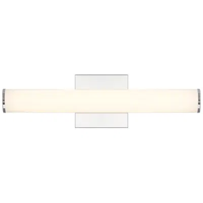 Savoy House Colt 18" Contemporary Led Cylinder Vanity Light In Chrome