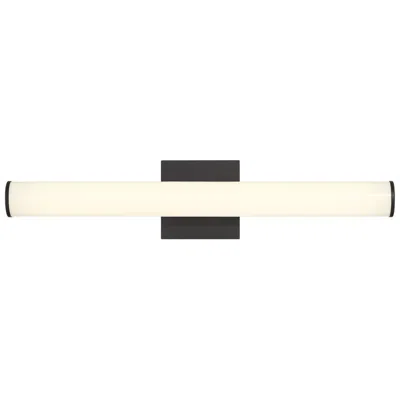 Savoy House Colt 24" Contemporary Led Cylinder Vanity Light In Black