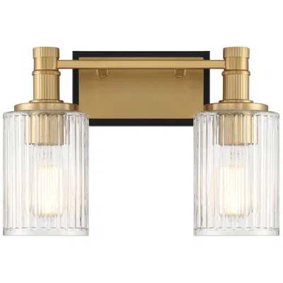 Savoy House Concord 10 1/2"h Warm Brass 2-light Wall Sconce