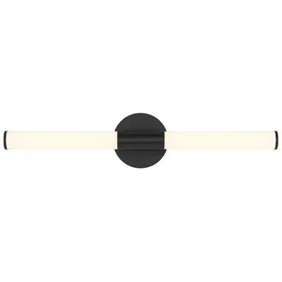 Savoy House Connor 24" Mini Tube Led Cylinder Vanity Light In Black