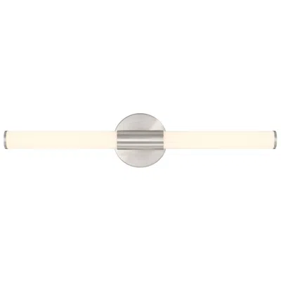 Savoy House Connor 24" Mini Tube Led Cylinder Vanity Light In Satin Nickel