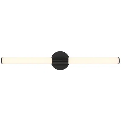 Savoy House Connor 30" Mini Tube Led Cylinder Vanity Light In Black