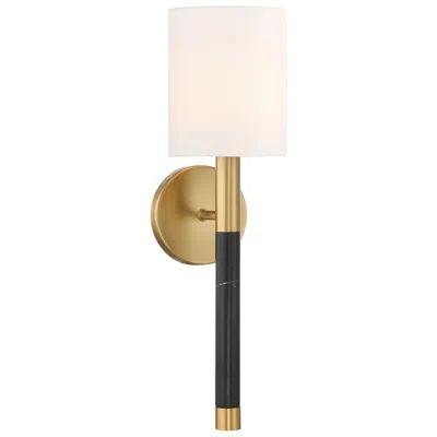 Savoy House Conrad 1-light Wall Sconce In Warm Brass