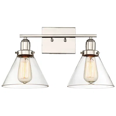 Savoy House Drake 2-light Bathroom Vanity Light In Polished Nickel