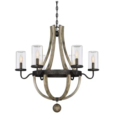 Savoy House Eden 29" Wide Weathervane Outdoor Chandelier In Gold