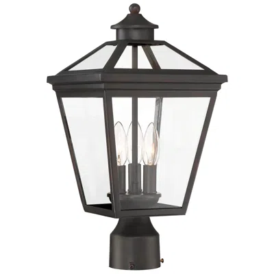 Savoy House Ellijay 3-light Outdoor Post Lantern In English Bronze