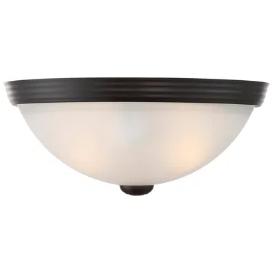 Savoy House Essentials 11" Wide English Bronze 2-light Ceiling Light