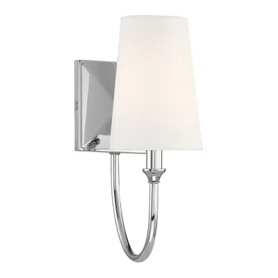 Savoy House Essentials Cameron 13" High Polished Nickel 1-light Wall S