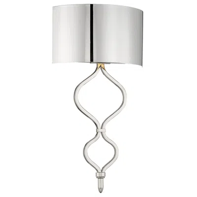 Savoy House Essentials Como 20" Polished Nickel Integrated Led Wall Sc