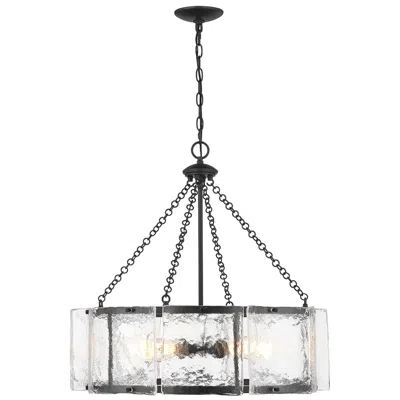 Savoy House Genry 26" Wide Matte Black Pendant Light