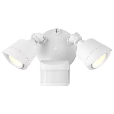 Savoy House Grenada White Led Motion Sensored Outdoor Flood Light