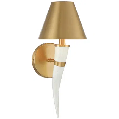 Savoy House Hearne 1-light Wall Sconce In Warm Brass By Dann Foley