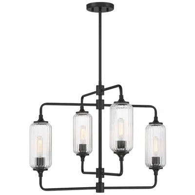 Savoy House Holton 4-light Chandelier In Matte Black
