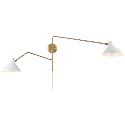 Savoy House Jaxson 20 1/2" High Natural Brass 2-light Sconce