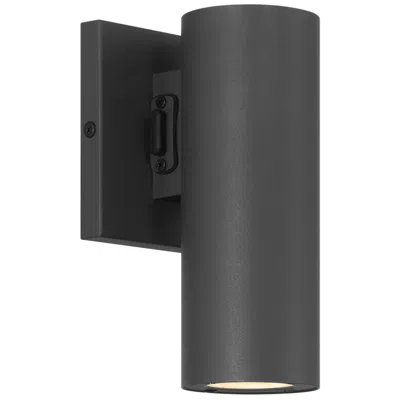 Savoy House Kelley 1-light Led 5cct Cylinder Exterior Light In Black