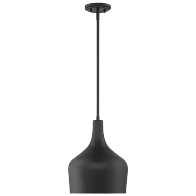 Savoy House Kylie 10 1/2" Wide Matte Black Mini Pendant