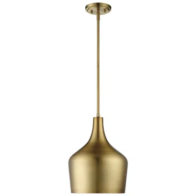 Savoy House Kylie 10 1/2" Wide Natural Brass Mini Pendant
