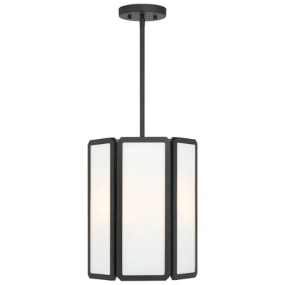 Savoy House Leeds 3-light Pendant In Matte Black