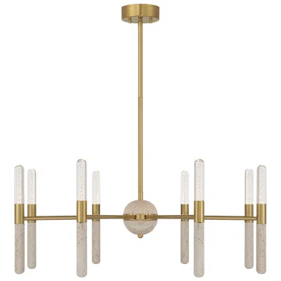 Savoy House Linden 8-light Chandelier In Warm Brass