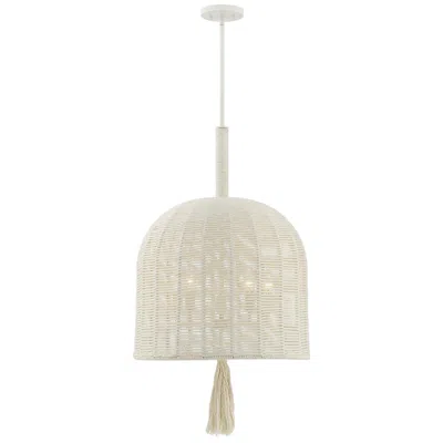 Savoy House Lunara 5-light Pendant In Cotton By Breegan Jane