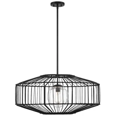 Savoy House Marcy 1-light Pendant In Matte Black