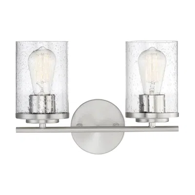 Savoy House Marshall 9 1/2"h Polished Chrome 2-light Wall Sconce