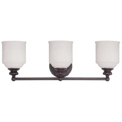 Savoy House Melrose 3-light Bathroom Vanity Light In English Bronze