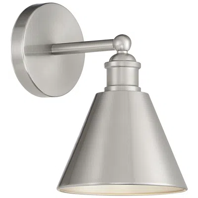 Savoy House Meridian 10" High Brushed Nickel Wall Sconce