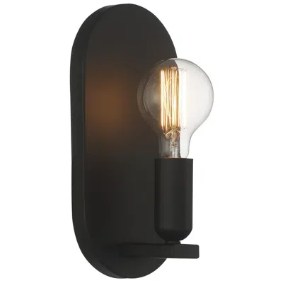 Savoy House Meridian 11 1/2" High Matte Black Wall Sconce