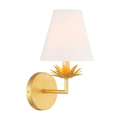 Savoy House Meridian 12" High True Gold Wall Sconce
