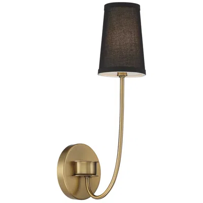 Savoy House Meridian 17 1/4" High Natural Brass 1-light Wall Sconce