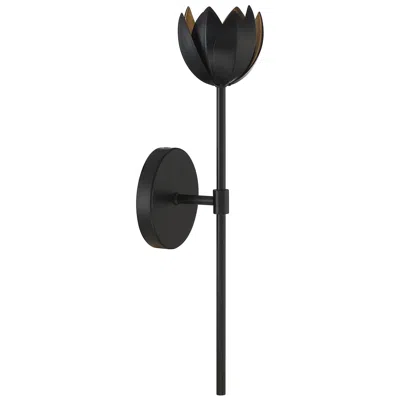 Savoy House Meridian 19" High Matte Black Led Wall Sconce