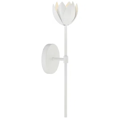 Savoy House Meridian 19" High White 1-light Wall Sconce