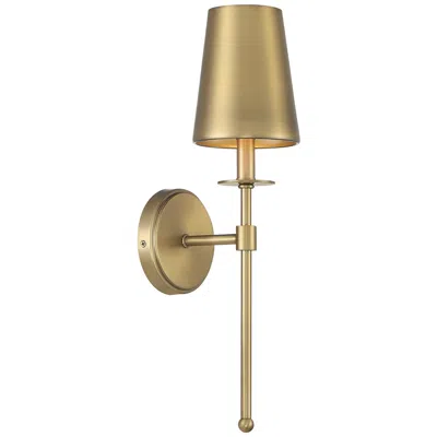 Savoy House Meridian 20" High Natural Brass Wall Sconce