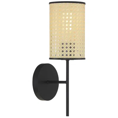Savoy House Meridian 4.75" Wide Matte Black 1-light Wall Sconce
