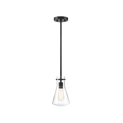 Savoy House Meridian 6.25" Wide Matte Black 1-light Pendant