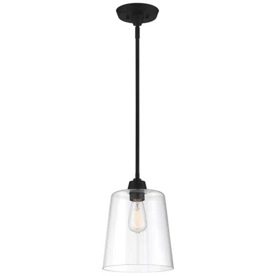 Savoy House Meridian 9.5" Wide Matte Black 1-light Pendant
