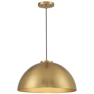 Savoy House Minas 18" Wide Natural Brass Pendant Light