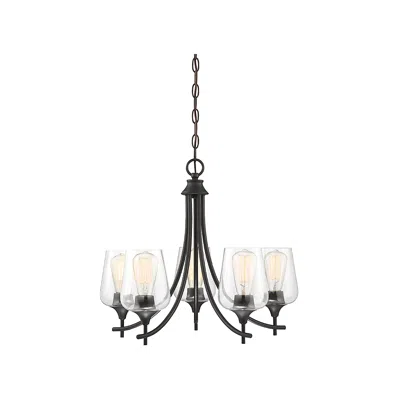 Savoy House Octave 5-light Chandelier In English Bronze
