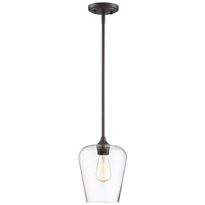 Savoy House Octave 8" Wide English Bronze Mini Pendant