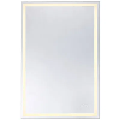 Savoy House Oneida Led Rectangle Frontlit Mirror In Transparent
