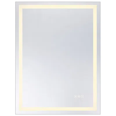 Savoy House Oneida Led Rectangle Frontlit Mirror In White