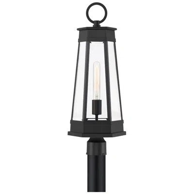 Savoy House Payne 1-light Outdoor Post Lantern In Matte Black