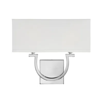 Savoy House Rhodes 12" High Polished Nickel Wall Sconce